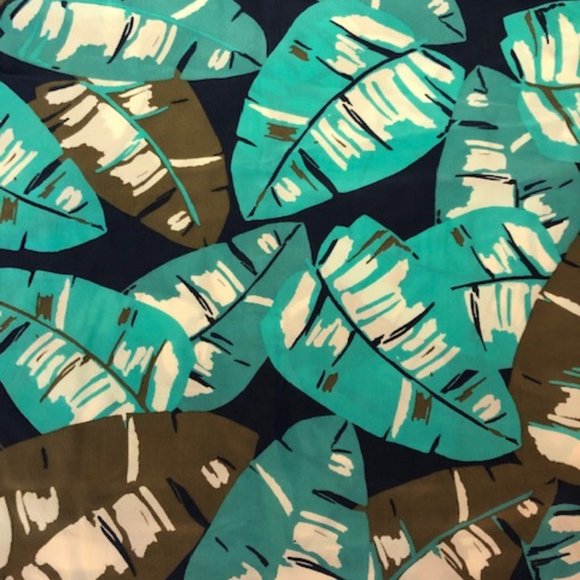 Lucky Brand 100% Silk Patterned Blouse - Picture 4 of 4